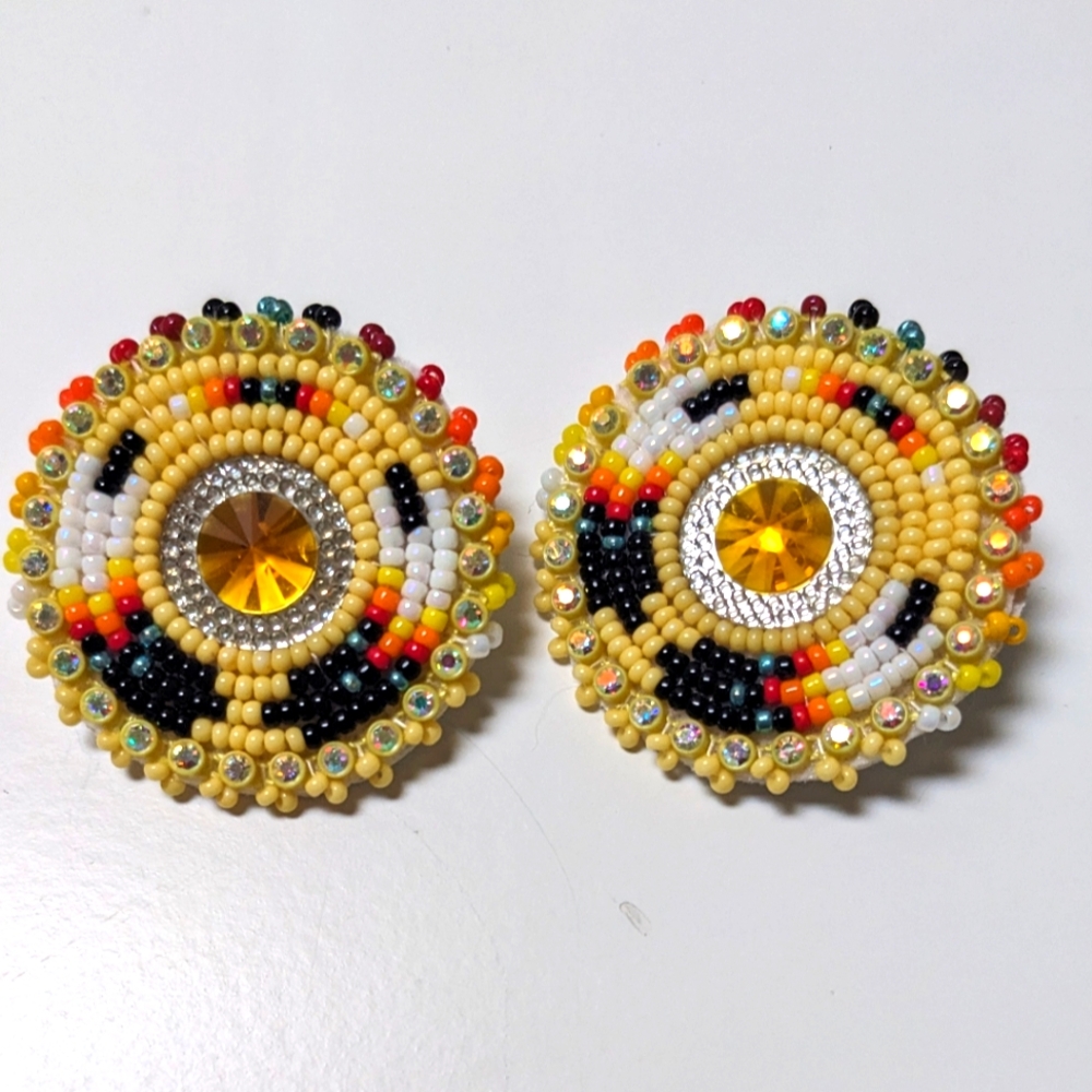 Indigenous Handmade Beaded Earrings